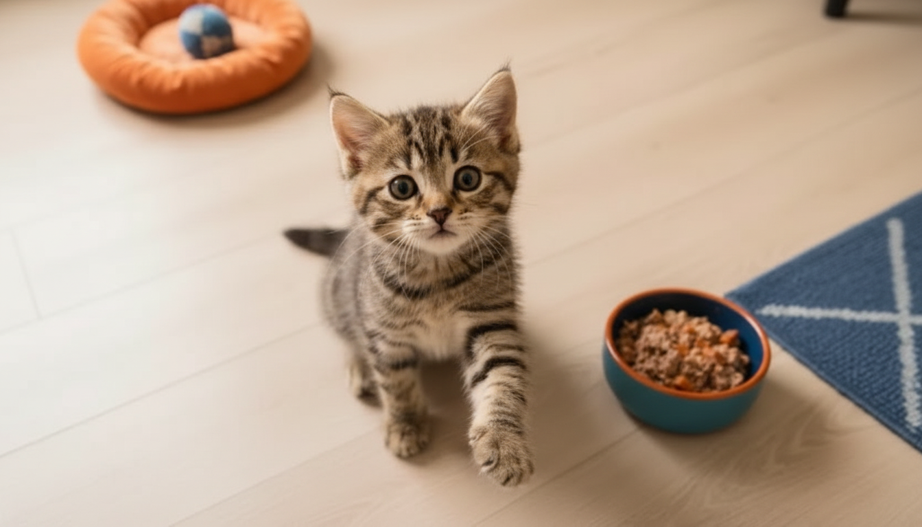 New Kitten Feeding: Best Starter Foods & First-Week Schedule